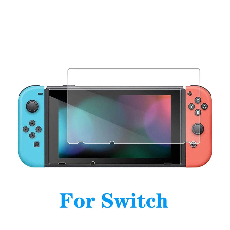 Tempered Glass Screen Protector Cover for All Nintendo Switch Model OLED Lite NS