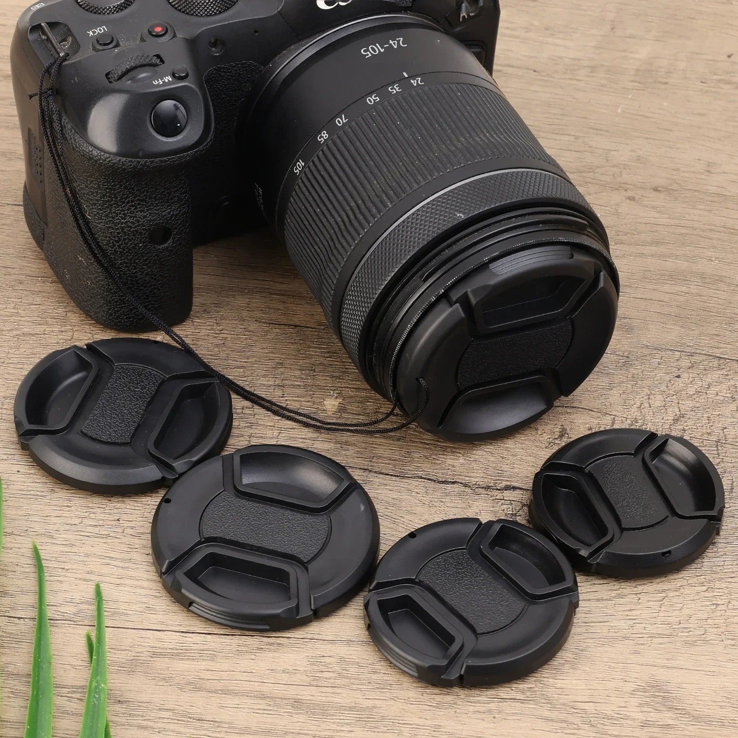 (Pack of 5) Lens Cap cover for Camera Lens 37/49/52/55/58/62/67/72/77/82/95 mm