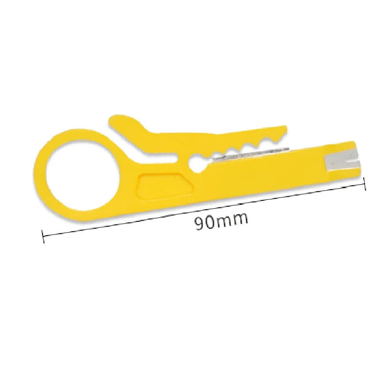 Mini Wire Stripper Cutter Crimper Plier Cable Stripping Knife Electrical Tool