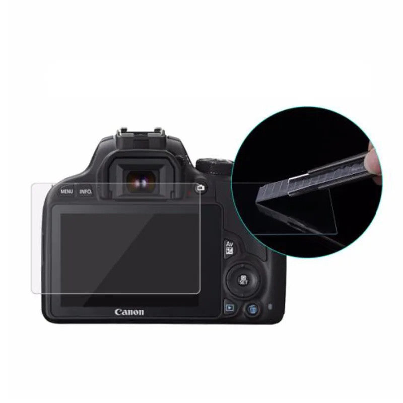 Tempered Glass Screen Protector for Canon Rebel SL1 EOS 100D M5 M10 M3 G1XII LCD