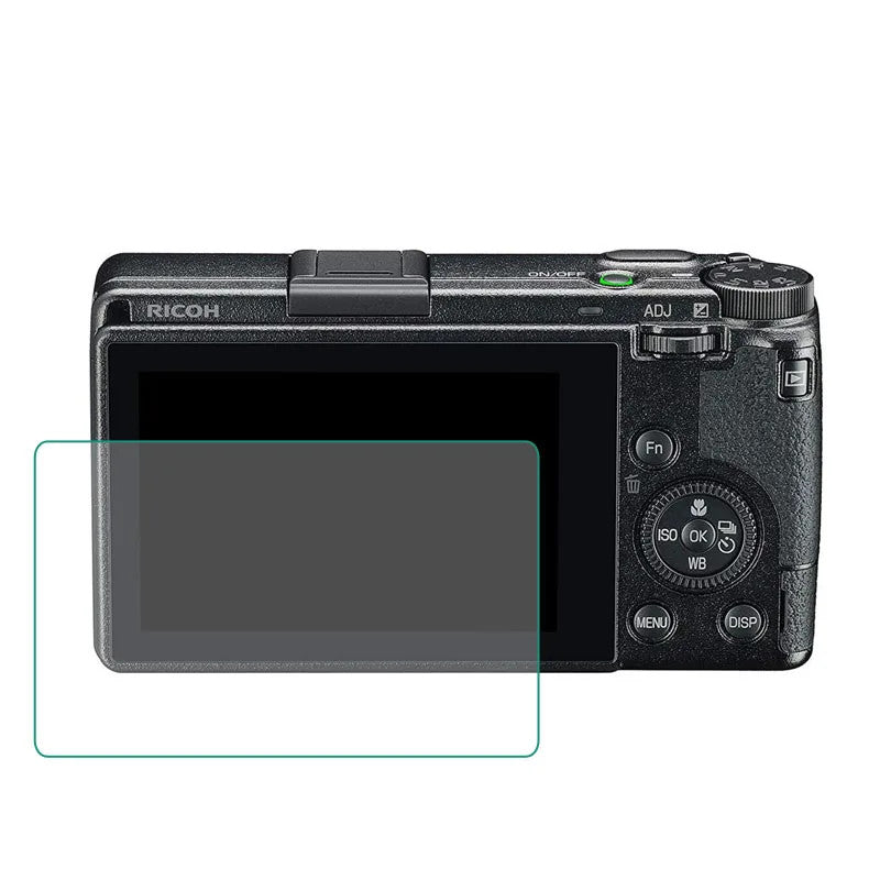 Tempered Glass Screen Protector for Ricoh GR GRII GRIII GR2 GR3 Mark II III LCD