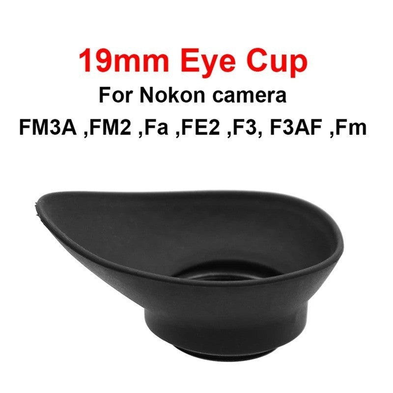 Rubber Eye Cup for Nikon FM2 FM3A FE2 F3 F3AF FM FA Viewfinder Eye Piece 19mm