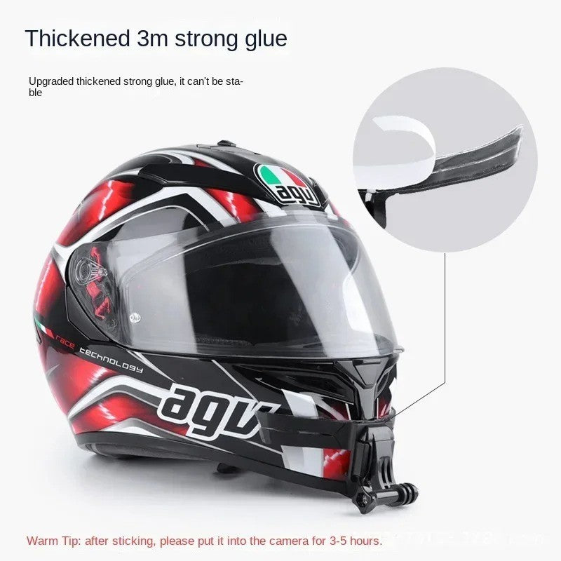 Motorcycle Helmet Camera Mount Motorbike Hat Chin Bracket Holder for GoPro