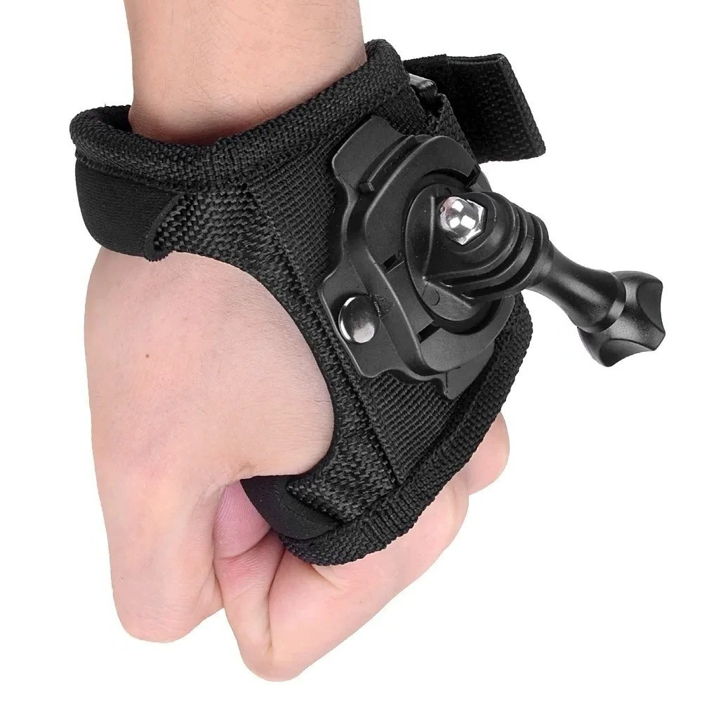 360° Rotating Hand Wrist Strap Mount for GoPro Hero DJI Action Insta360 SJCAM