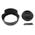 HB-69 Lens Hood + Cap for Nikon AF-S 18-55mm f/3.5-5.6G  D3200 3300 5200 5300