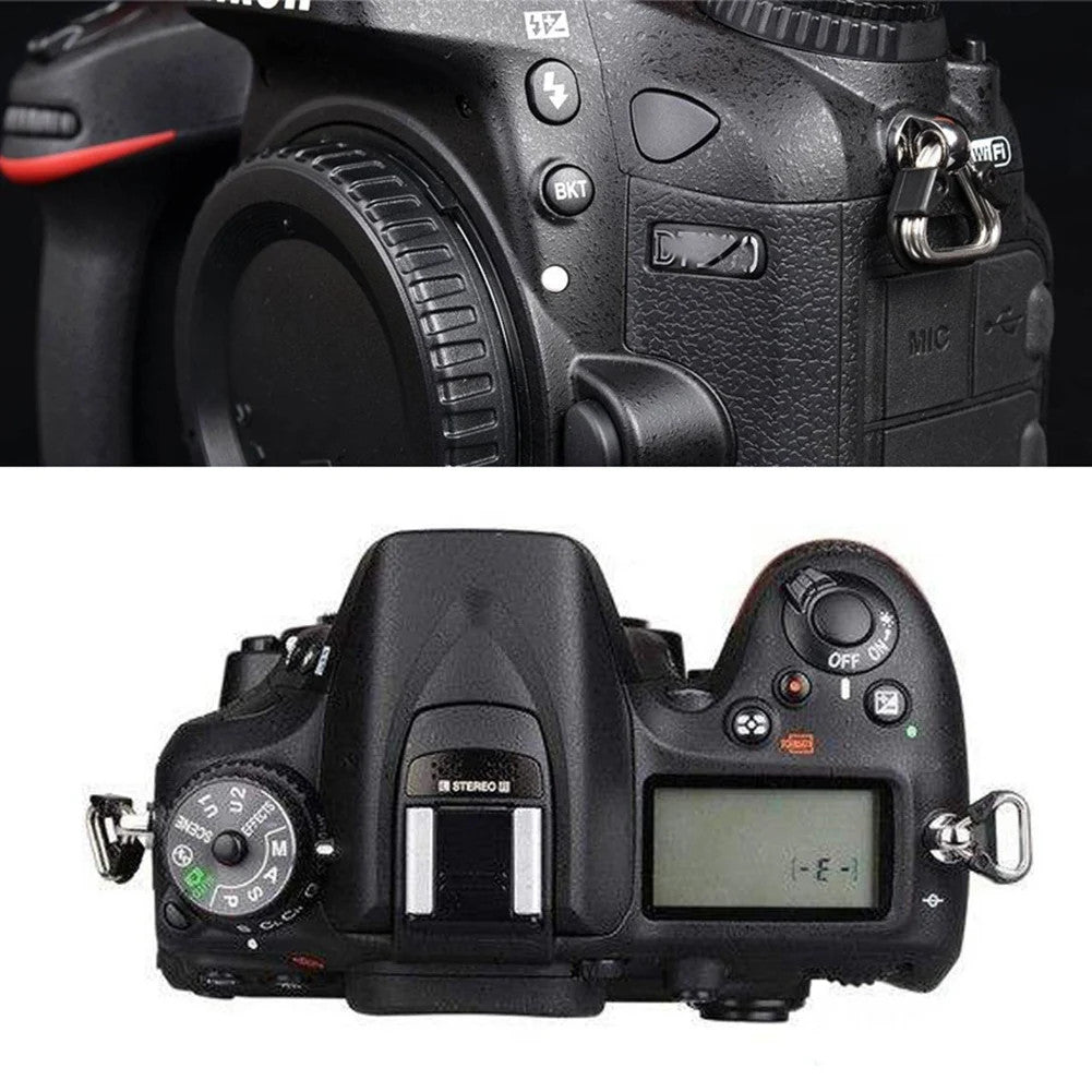 10Pcs Camera Ring Strap Triangle Hook Fujifilm Lecia Nikon Canon Olympus DSLR