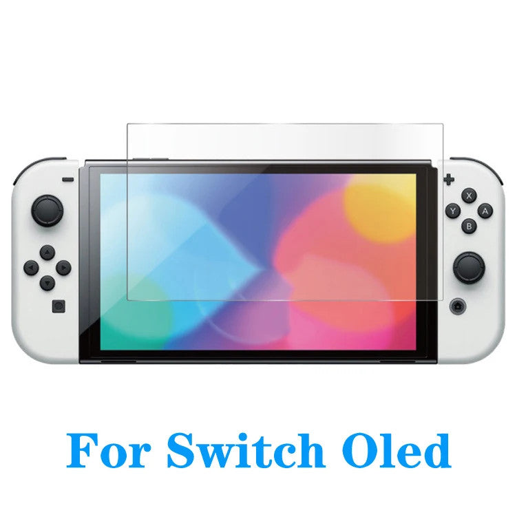 Tempered Glass Screen Protector Cover for All Nintendo Switch Model OLED Lite NS