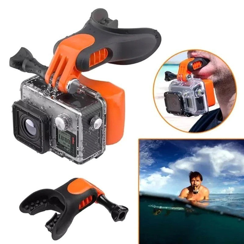 Bite Mount Mouth Holder for GoPro HERO 11 10 9 8 7 DJI Osmo Surfing Floaty