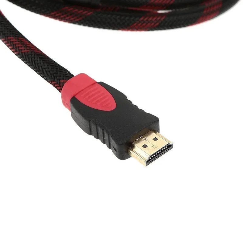 1.5M HDMI to 3 RCA AV Cable 1080P Male Audio Video Cord for HDTV DVD Projector