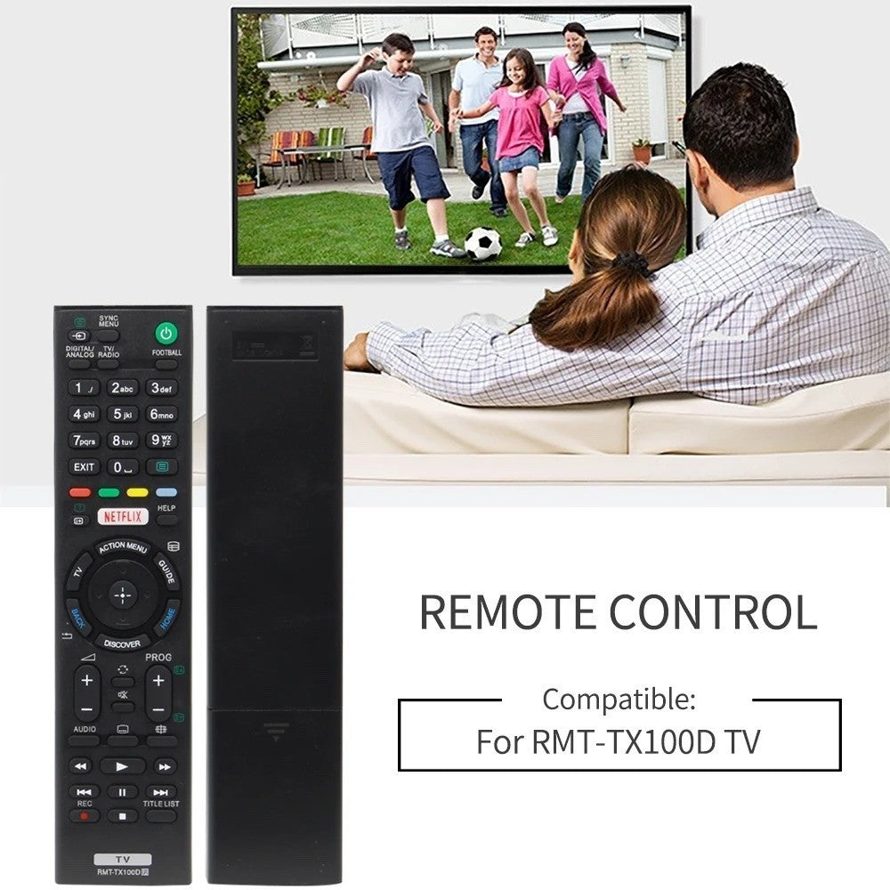 Replacement RMT-TX100D TV Remote for Sony RMT-TX100A RMT-TX200U RMT-TX102D